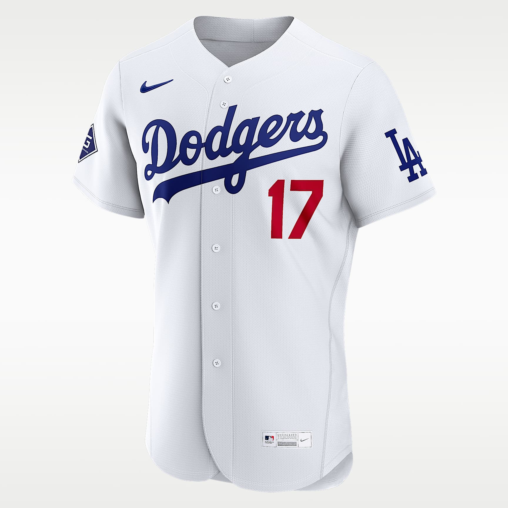 Nike Dodgers ユニフォーム Ohtani 17 オーセンティック Shohei Ohtani Los Angeles Dodgers Men's Nike MLB Authentic Jersey